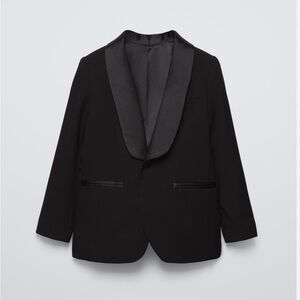 Zara Boy’s Boys' tuxedo  Black Blazer